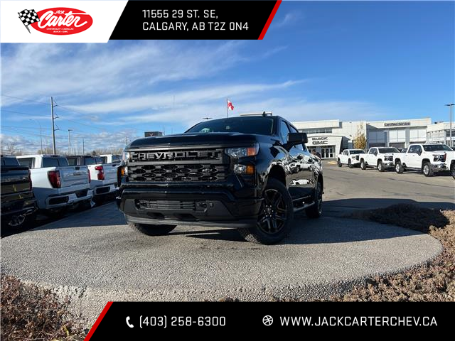 2026 Chevrolet Silverado 1500 Custom (Stk: TG163850) in Calgary - Image 1 of 20