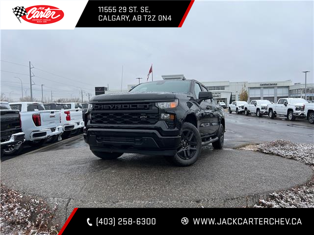 2026 Chevrolet Silverado 1500 Custom (Stk: TG163856) in Calgary - Image 1 of 20