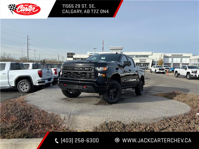 2026 Chevrolet Silverado 1500 Custom Trail Boss (Stk: TG179559) in Calgary - Image 1 of 19