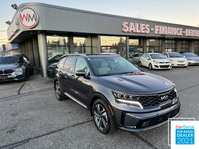 2022 Kia Sorento Plug-In Hybrid SX w/Grey Interior (Stk: 22-092757A) in Abbotsford - Image 1 of 18