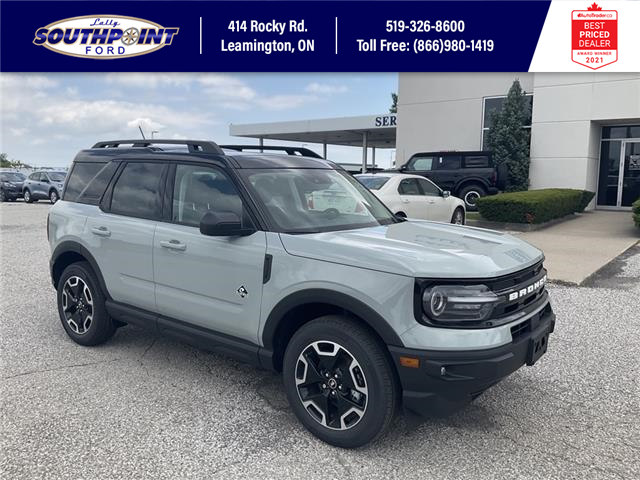 2023 Ford Bronco Sport Outer Banks (Stk: SBR7681) in Leamington - Image 1 of 5