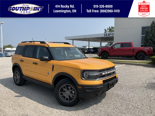 2023 Ford Bronco Sport Big Bend (Stk: SBR7765) in Leamington - Image 1 of 24