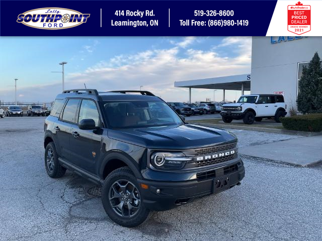 2023 Ford Bronco Sport Badlands (Stk: SBR7708) in Leamington - Image 1 of 29