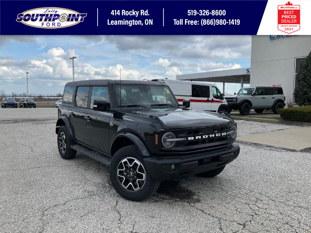 2024 Ford Bronco Outer Banks (Stk: SBR8095) in Leamington - Image 1 of 27