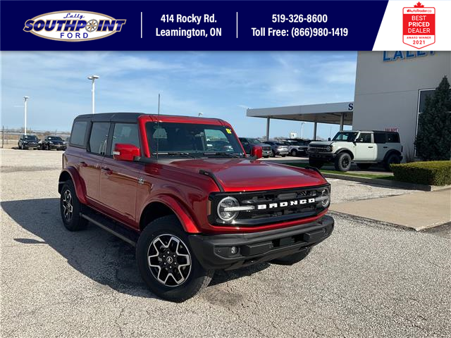 2024 Ford Bronco Outer Banks (Stk: SBR8105) in Leamington - Image 1 of 23
