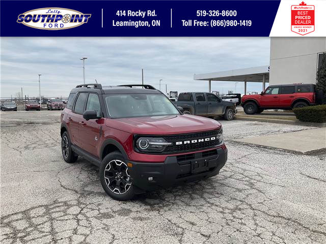 2025 Ford Bronco Sport Outer Banks (Stk: SPBS00229) in Leamington - Image 1 of 28