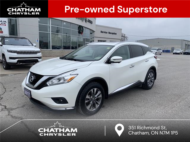 2017 Nissan Murano Platinum (Stk: N05237A) in Chatham - Image 1 of 24