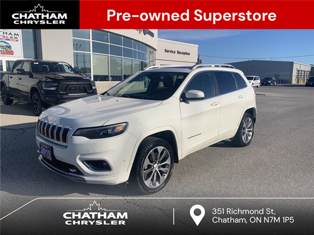 2019 Jeep Cherokee Overland (Stk: N05587A) in Chatham - Image 1 of 26
