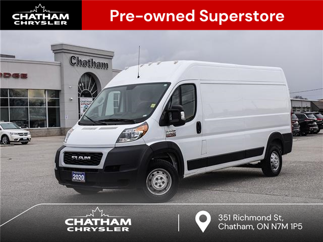 2020 RAM ProMaster 2500 High Roof (Stk: U05110) in Chatham - Image 1 of 23