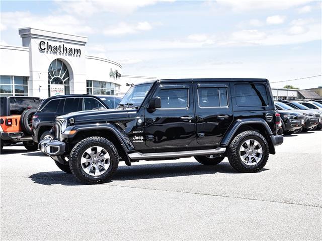 2020 Jeep Wrangler Unlimited Sahara (Stk: N05451B) in Chatham - Image 1 of 27