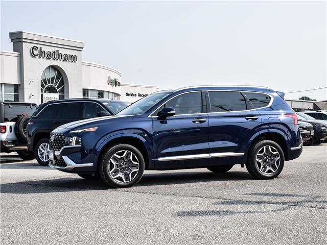 2021 Hyundai Santa Fe Ultimate Calligraphy (Stk: N05854B) in Chatham - Image 1 of 28