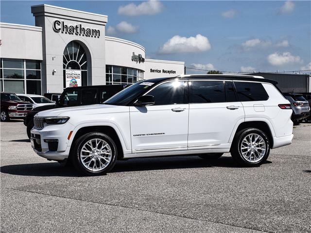 2021 Jeep Grand Cherokee L Summit (Stk: N06005A) in Chatham - Image 1 of 32