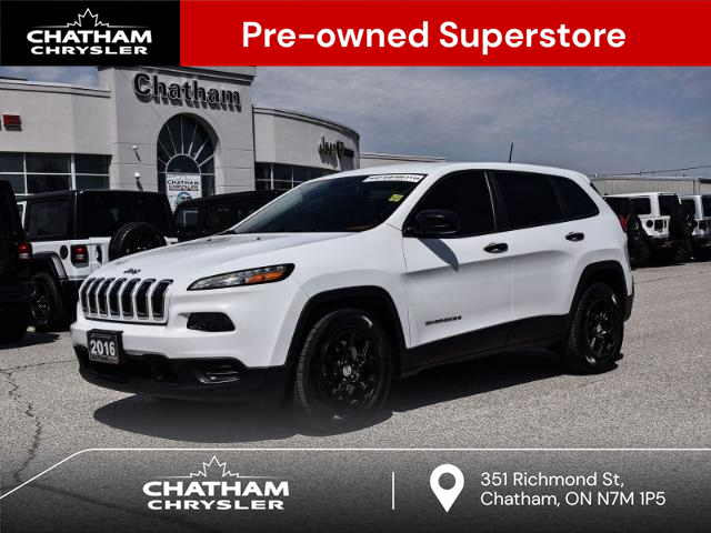 2016 Jeep Cherokee Sport (Stk: N06177A) in Chatham - Image 1 of 24