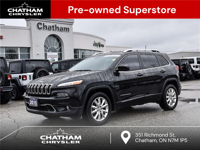 2016 Jeep Cherokee Limited (Stk: N05740A) in Chatham - Image 1 of 30