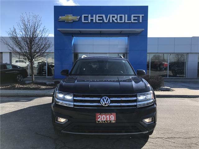 2019 Volkswagen Atlas 3.6 FSI Highline (Stk: R03084A) in Tilbury - Image 1 of 22