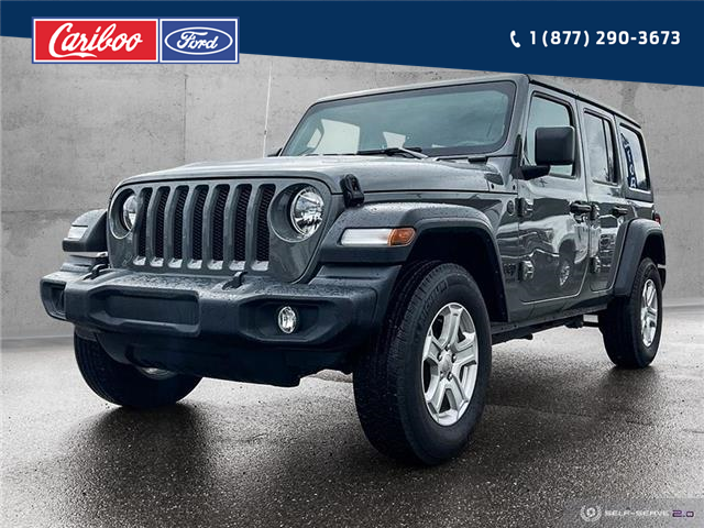 2022 Jeep Wrangler Unlimited Sport (Stk: 1077) in Quesnel - Image 1 of 22