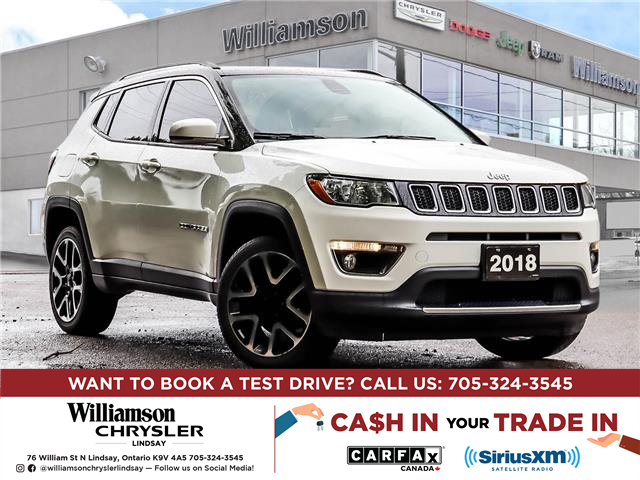 2018 Jeep Compass Limited (Stk: U1463) in Lindsay - Image 1 of 26