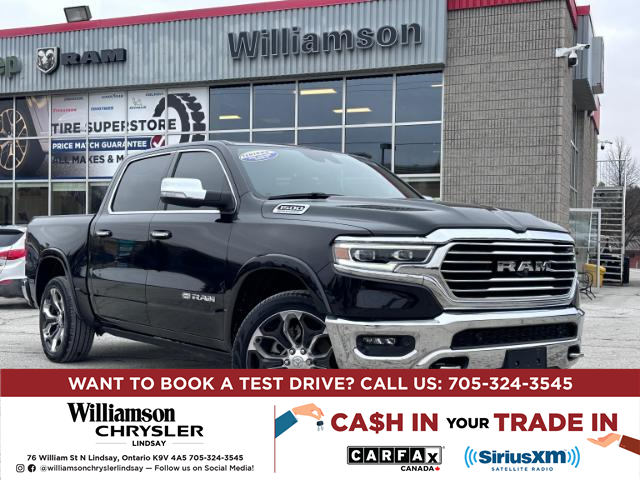 2022 RAM 1500 Limited Longhorn (Stk: W8221) in Uxbridge - Image 1 of 27