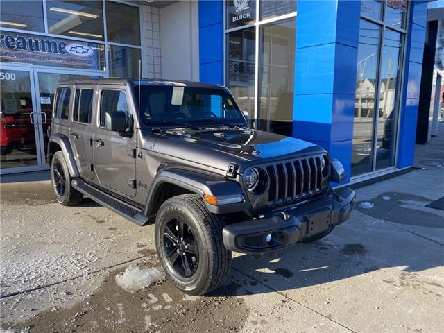 2020 Jeep Wrangler Unlimited Sahara (Stk: P-4829) in LaSalle - Image 1 of 24