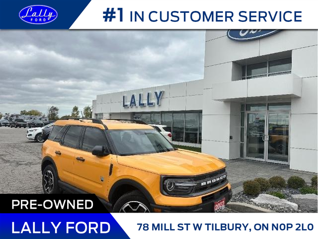 2022 Ford Bronco Sport Big Bend (Stk: 34016) in Tilbury - Image 1 of 15