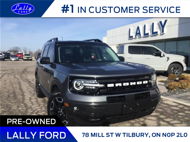 2022 Ford Bronco Sport Outer Banks (Stk: -LFBR00896A) in Tilbury - Image 1 of 18