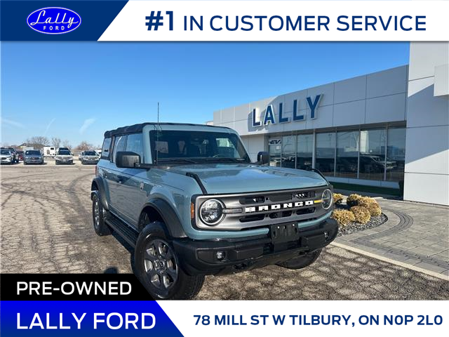 2022 Ford Bronco Big Bend (Stk: LFB00295A) in Tilbury - Image 1 of 16
