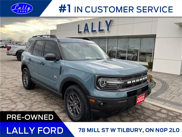 2022 Ford Bronco Sport Big Bend (Stk: LFBR28228R) in Tilbury - Image 1 of 15