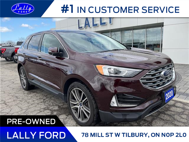 2020 Ford Edge Titanium (Stk: LF30598A) in Tilbury - Image 1 of 15