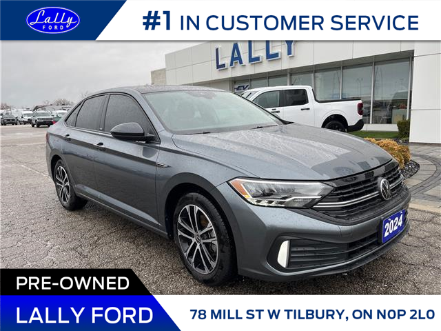 2024 Volkswagen Jetta Comfortline (Stk: LF8217A) in Tilbury - Image 1 of 15