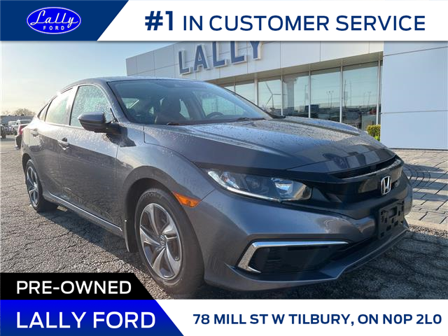 2021 Honda Civic LX (Stk: LF00415A) in Tilbury - Image 1 of 15