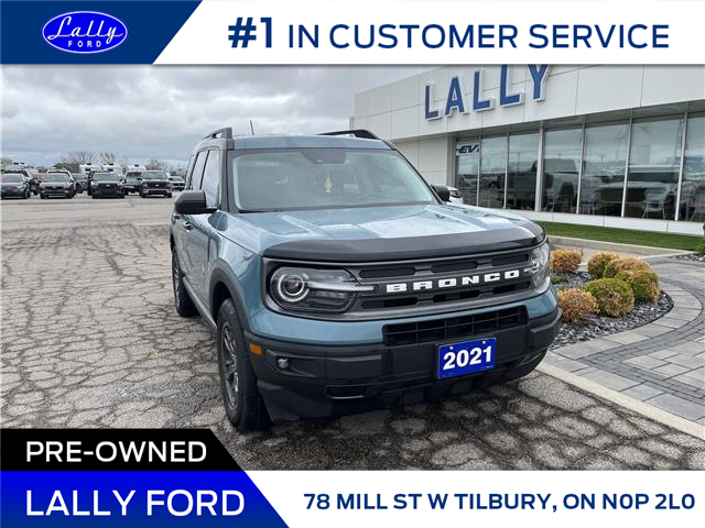 2021 Ford Bronco Sport Big Bend (Stk: LFBS00840A) in Tilbury - Image 1 of 15