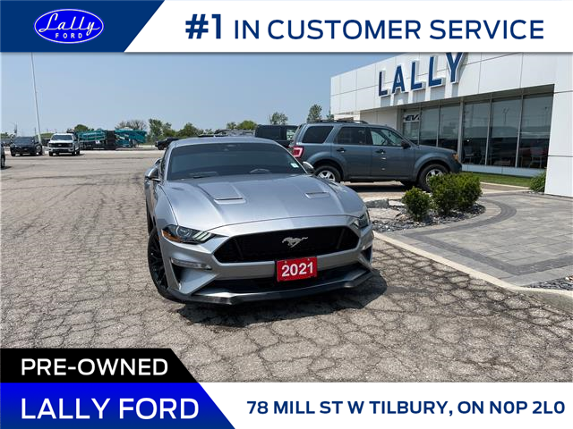 2021 Ford Mustang GT Premium (Stk: LFFF00698A) in Tilbury - Image 1 of 13