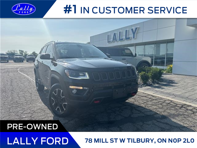 2019 Jeep Compass Trailhawk (Stk: -LFFF00822B) in Tilbury - Image 1 of 16
