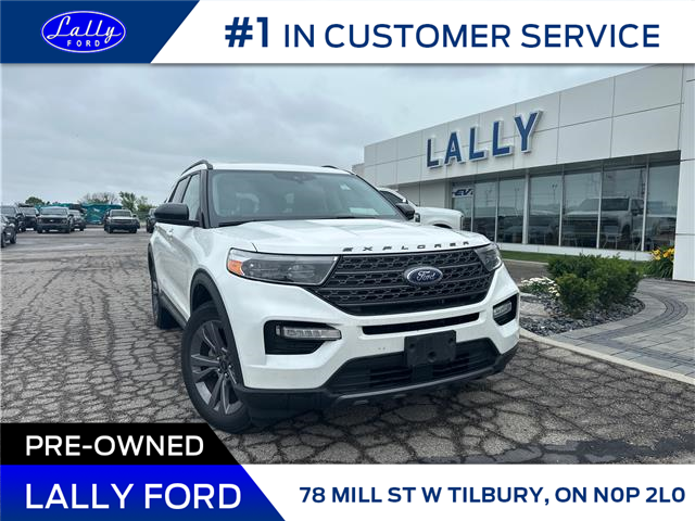 2022 Ford Explorer XLT (Stk: LF03104R) in Tilbury - Image 1 of 19