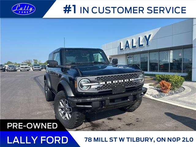 2021 Ford Bronco Outer Banks (Stk: LFBR01227A) in Tilbury - Image 1 of 19 2021 Ford Bronco Outer Banks (Stk: LFBR01227A) in Tilbury - Image 1 of 19