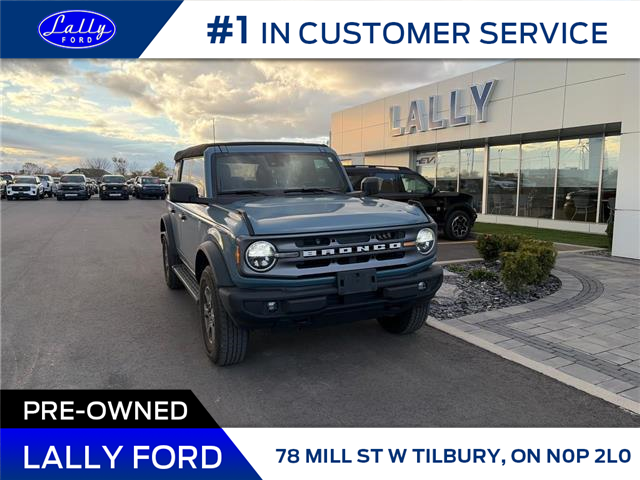 2023 Ford Bronco Big Bend (Stk: LFBR01327A) in Tilbury - Image 1 of 14