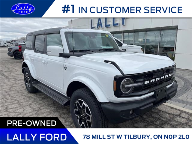 2025 Ford Bronco Outer Banks (Stk: LFBR00462) in Tilbury - Image 1 of 15 2025 Ford Bronco Outer Banks (Stk: LFBR00462) in Tilbury - Image 1 of 15