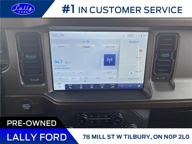 2022 Ford Bronco Outer Banks (Stk: LF19324R) in Tilbury - Image 13 of 15