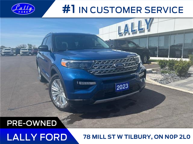 2023 Ford Explorer Limited (Stk: LF25658TR) in Tilbury - Image 1 of 14