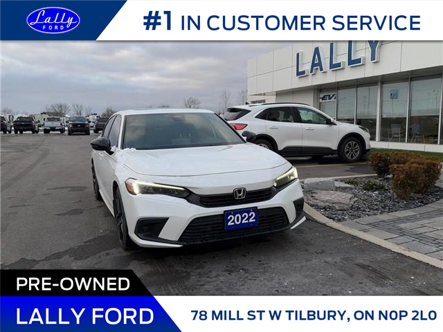2022 Honda Civic Sport (Stk: LFSPBS00389A) in Tilbury - Image 1 of 15