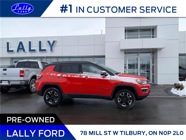 2018 Jeep Compass Trailhawk (Stk: LFEX01577A) in Tilbury - Image 2 of 15