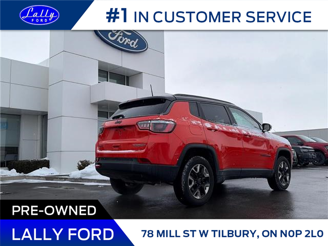 2018 Jeep Compass Trailhawk (Stk: LFEX01577A) in Tilbury - Image 3 of 15