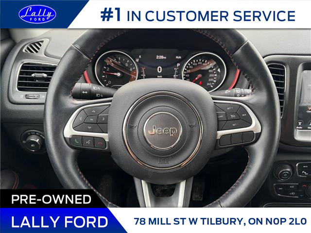 2018 Jeep Compass Trailhawk (Stk: LFEX01577A) in Tilbury - Image 11 of 15