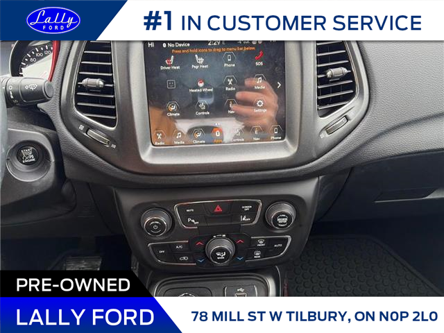 2018 Jeep Compass Trailhawk (Stk: LFEX01577A) in Tilbury - Image 13 of 15