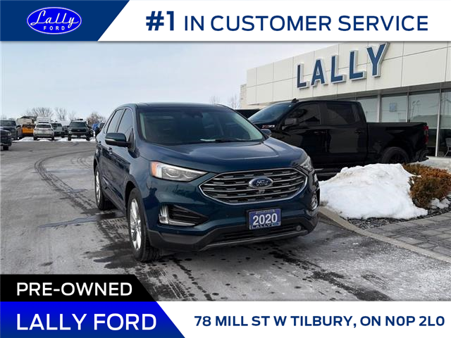 2020 Ford Edge Titanium (Stk: LFBS01457C) in Tilbury - Image 1 of 15