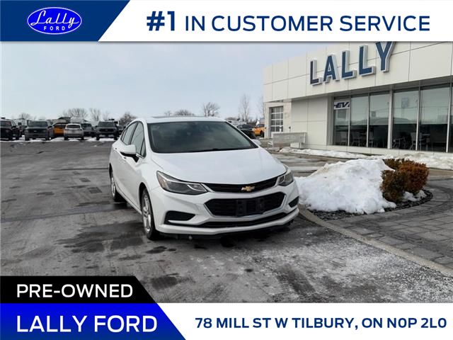 2018 Chevrolet Cruze LT Auto (Stk: LFFF01428B) in Tilbury - Image 1 of 4