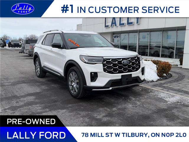 2026 Ford Explorer Platinum (Stk: LFEX01584) in Tilbury - Image 1 of 15