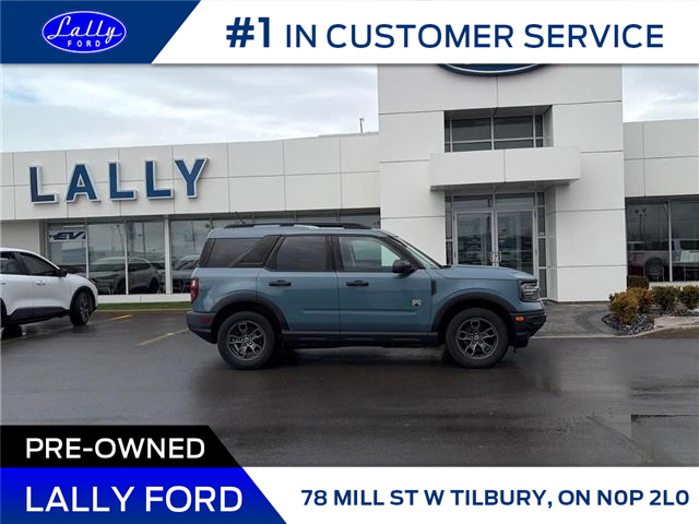 2022 Ford Bronco Sport Big Bend (Stk: LFBS01708TR) in Tilbury - Image 2 of 5