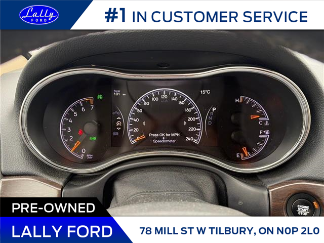 2018 Jeep Grand Cherokee Limited (Stk: LFFF01527B) in Tilbury - Image 10 of 15