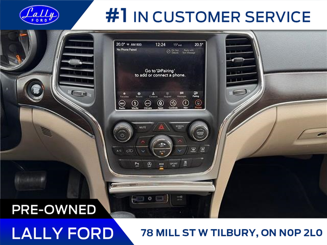 2018 Jeep Grand Cherokee Limited (Stk: LFFF01527B) in Tilbury - Image 13 of 15